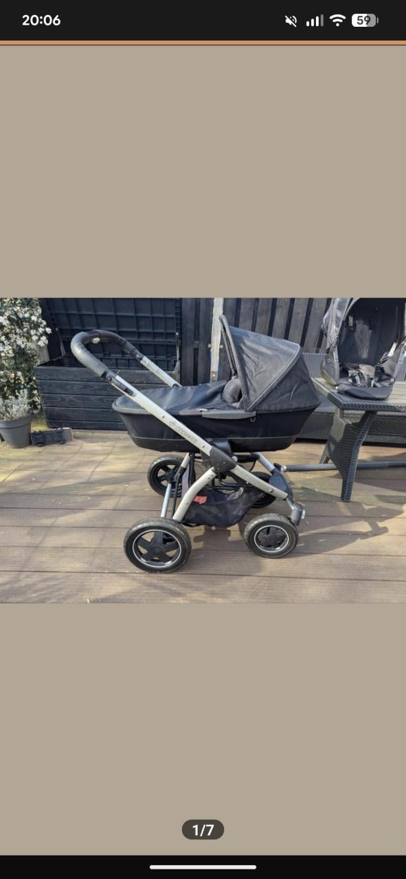 Maxi cosi mura plus, buggy plus reiswieg