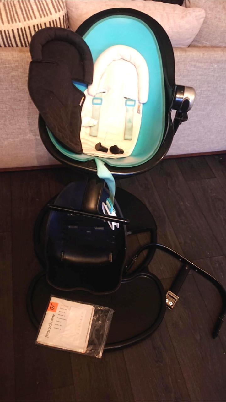 Bloom Fresco meegroeistoel blauw