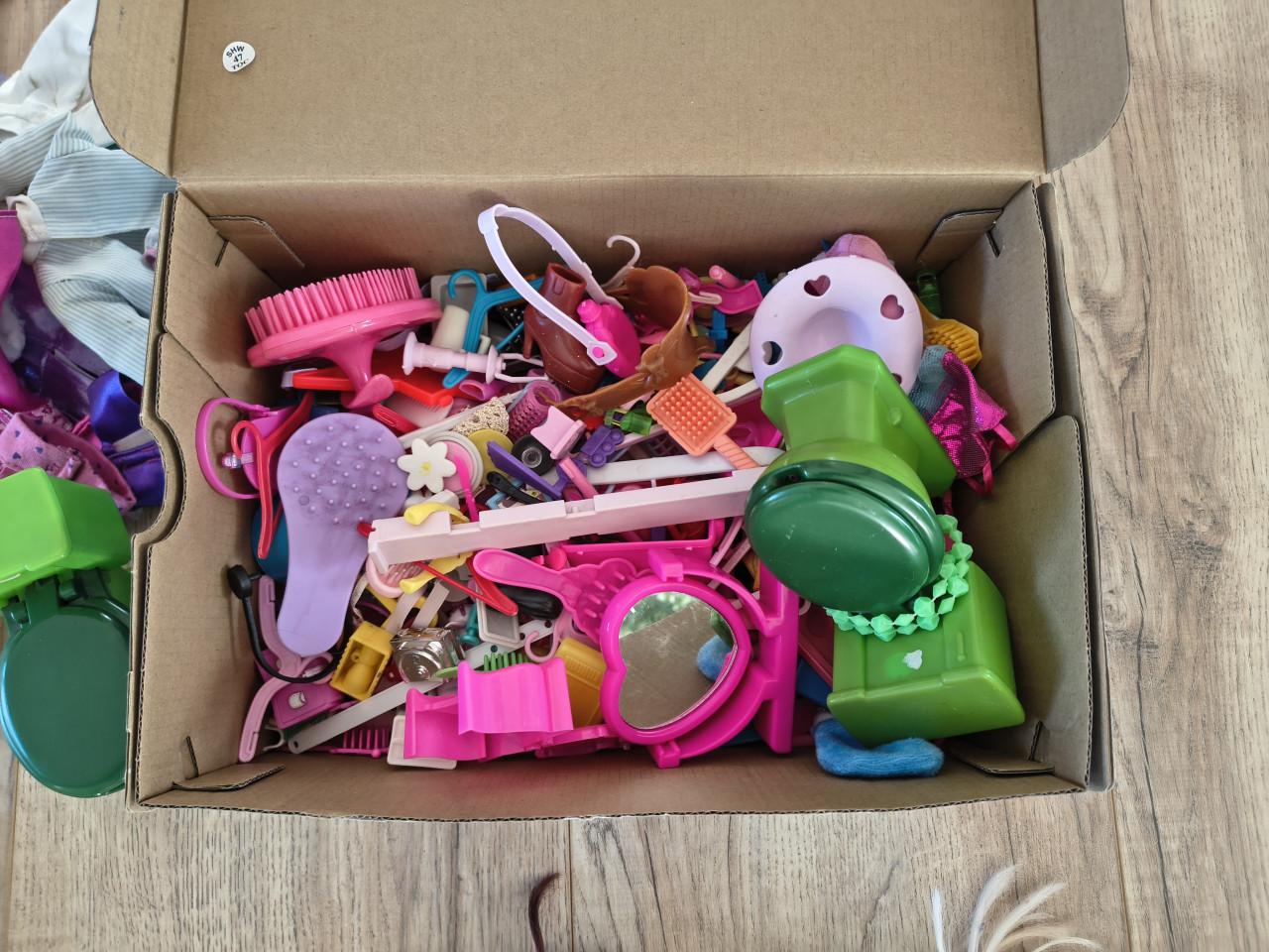 20 barbies met extra's