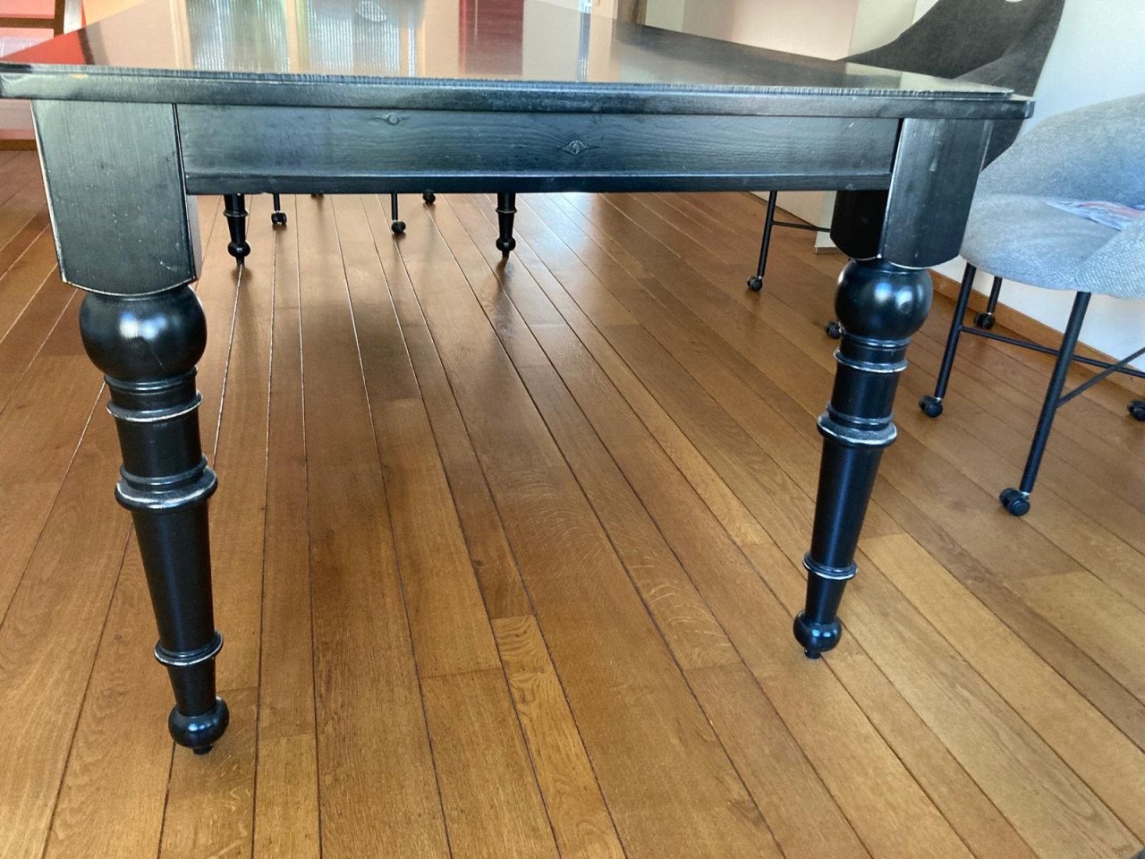 Eettafel zwart