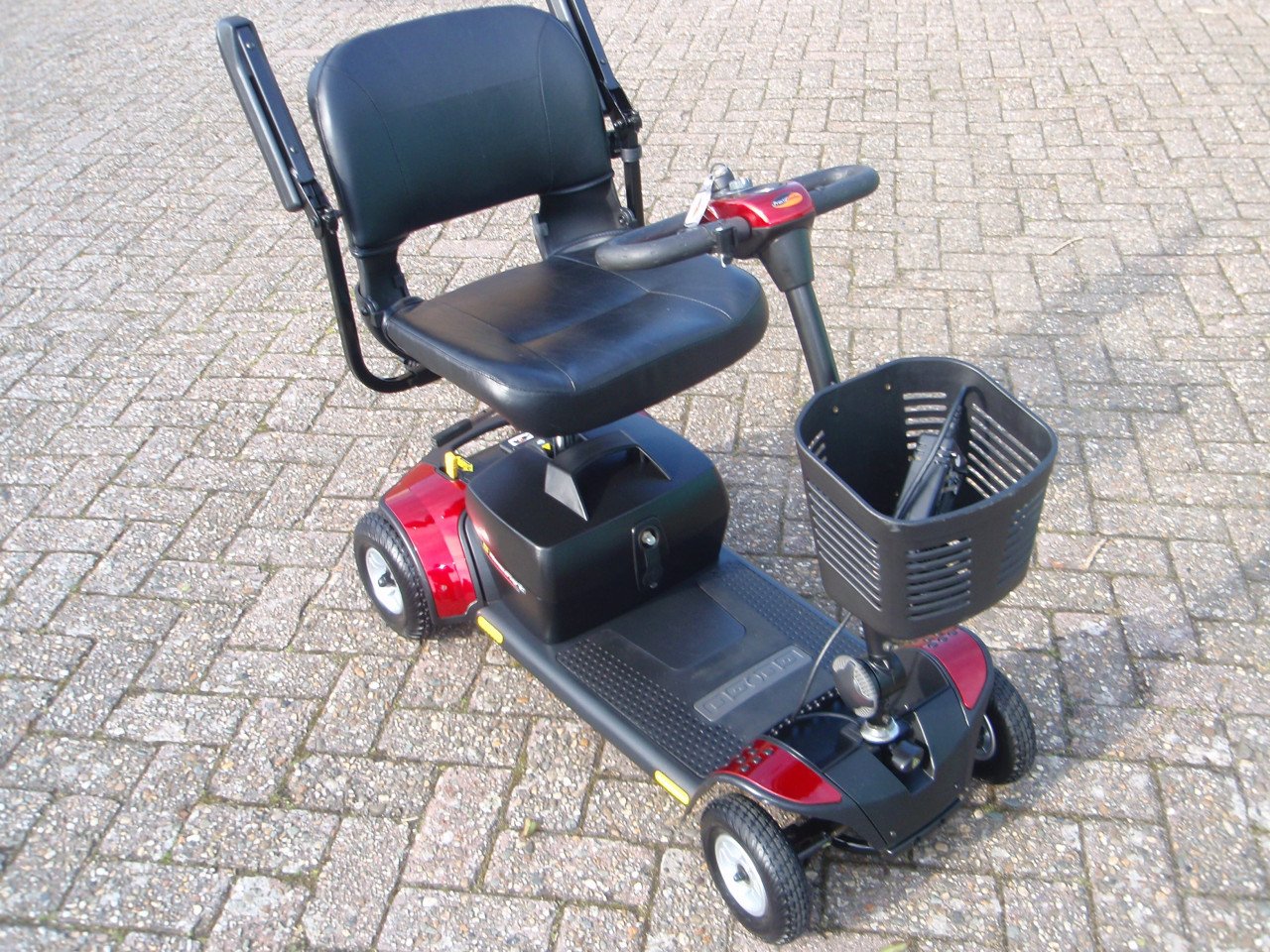 Zgan Pride GOGO opvouwbare 4wiel scootmobiel slechts enkele keren gebruikt