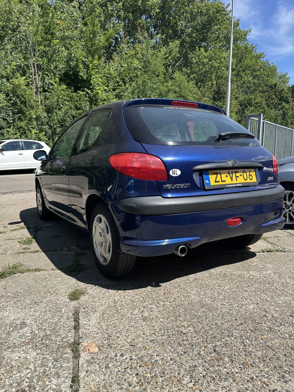 Peugeot 206 1.4i stuurbekrachtiging, elektrische ramen 134.Dkm