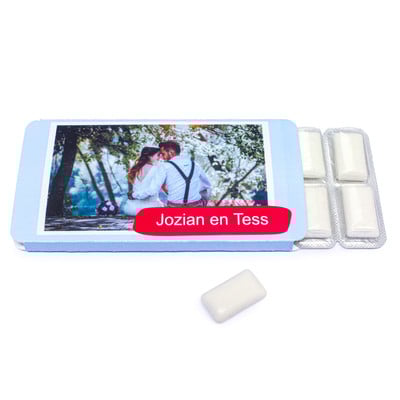 Collega bedankje sportlife kauwgom