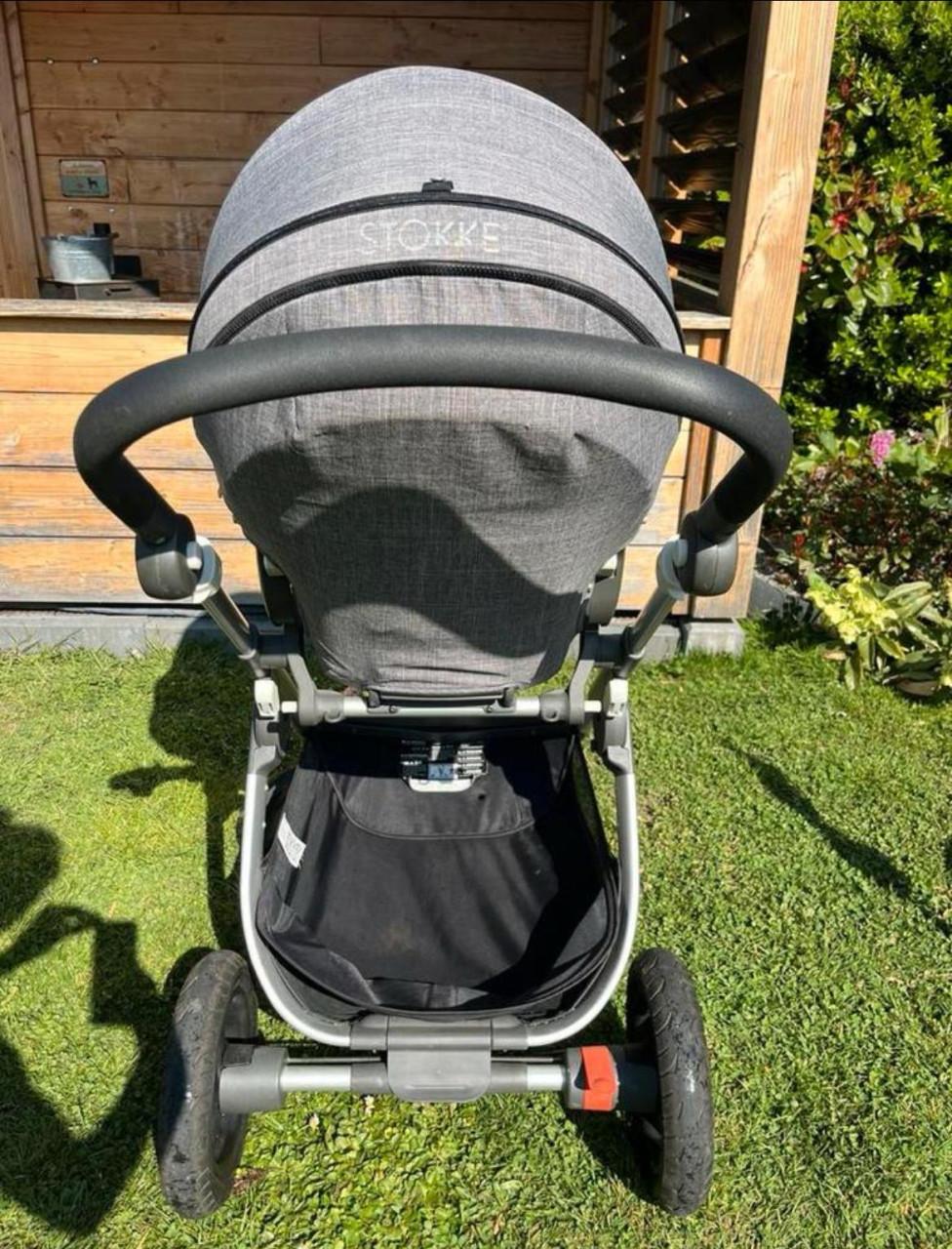 Stokke kinderwagen met veel extra’s