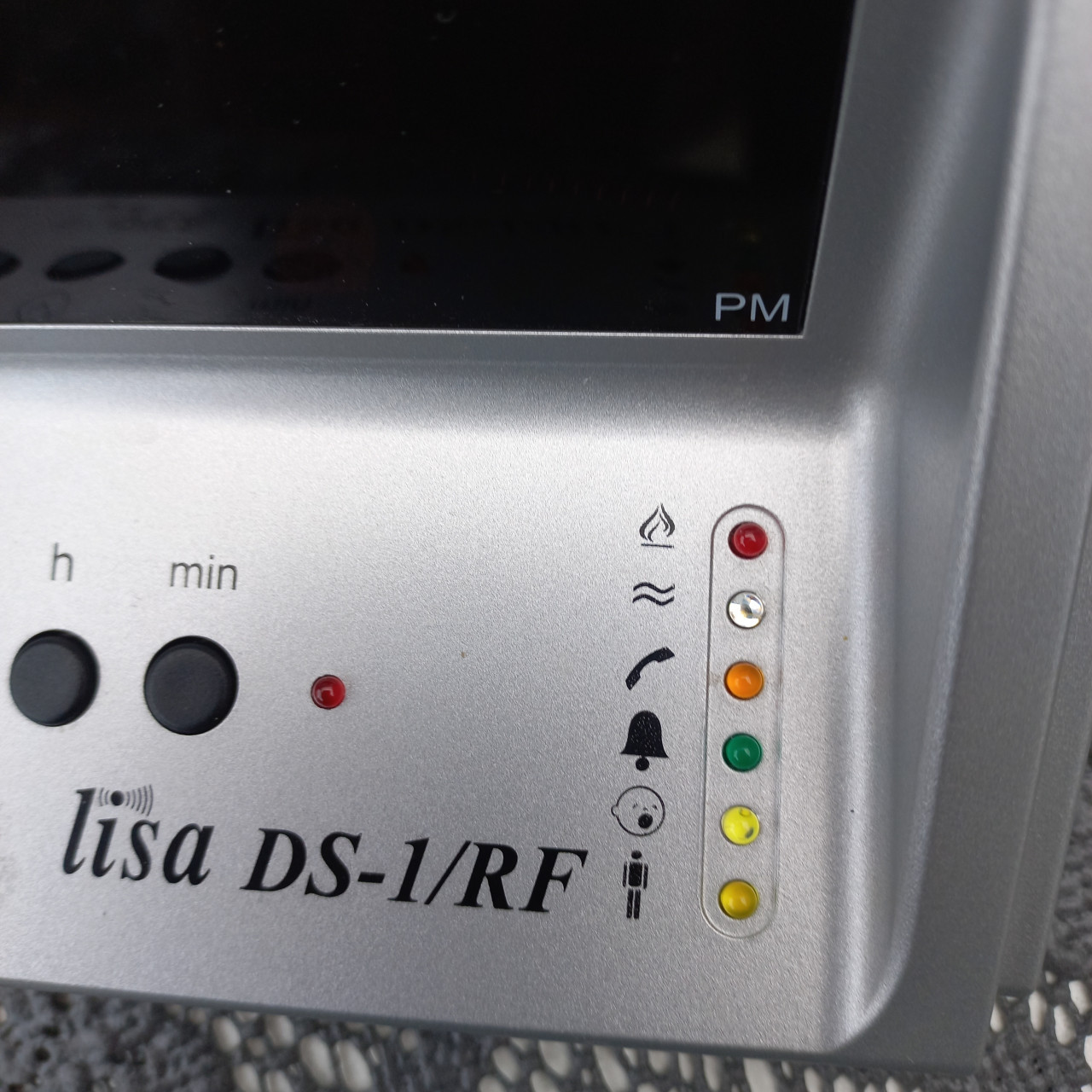 Lisa DS-1/RF Digitale Wekker (zilver)