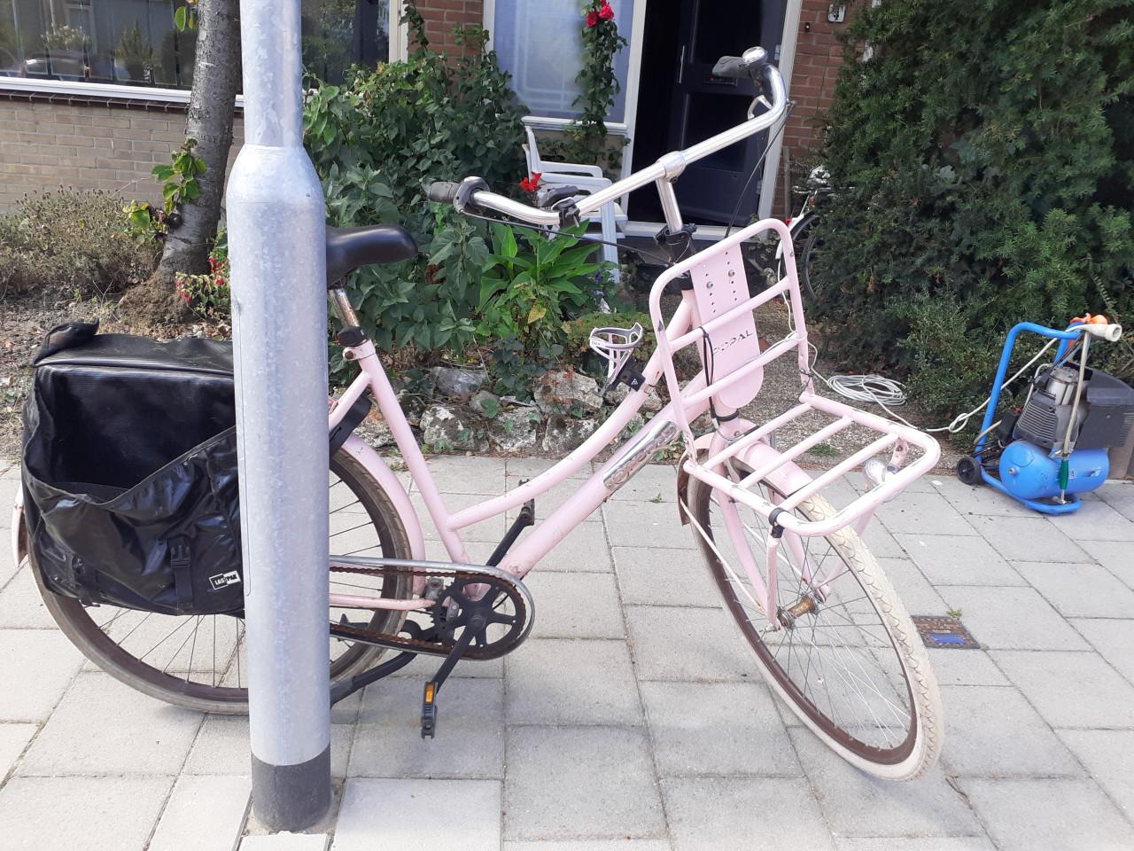 2 x Hippe Oma-fiets 3-versnellingen ** Roze Panter **