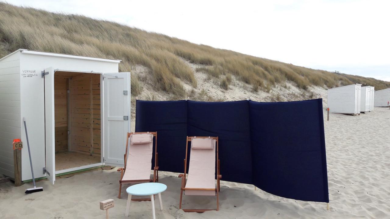 Strandcabine te huur