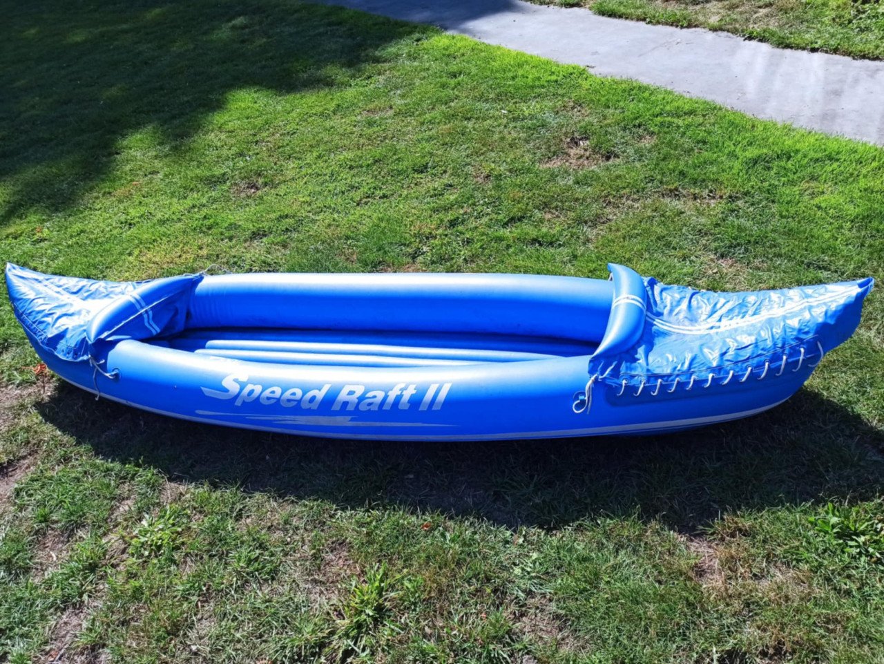 Opblaasbare kajak - kano Speedraft met peddel