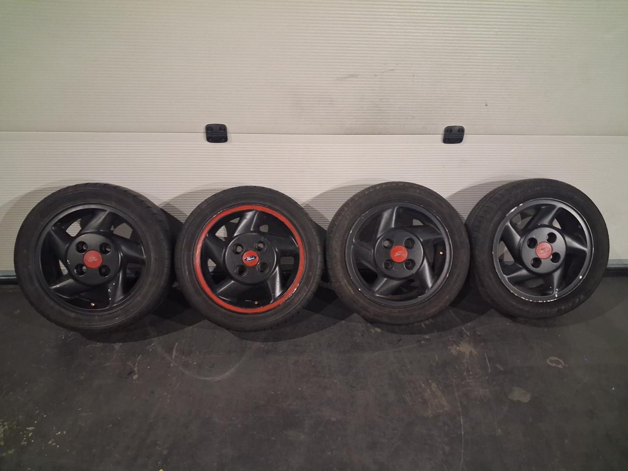 Ford fiesta velgen set