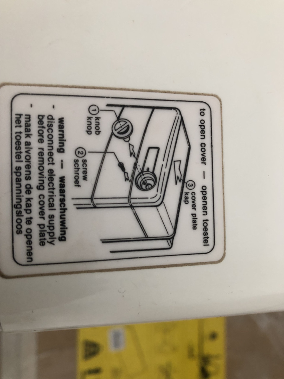 Elektrische keuken boiler Daalderop