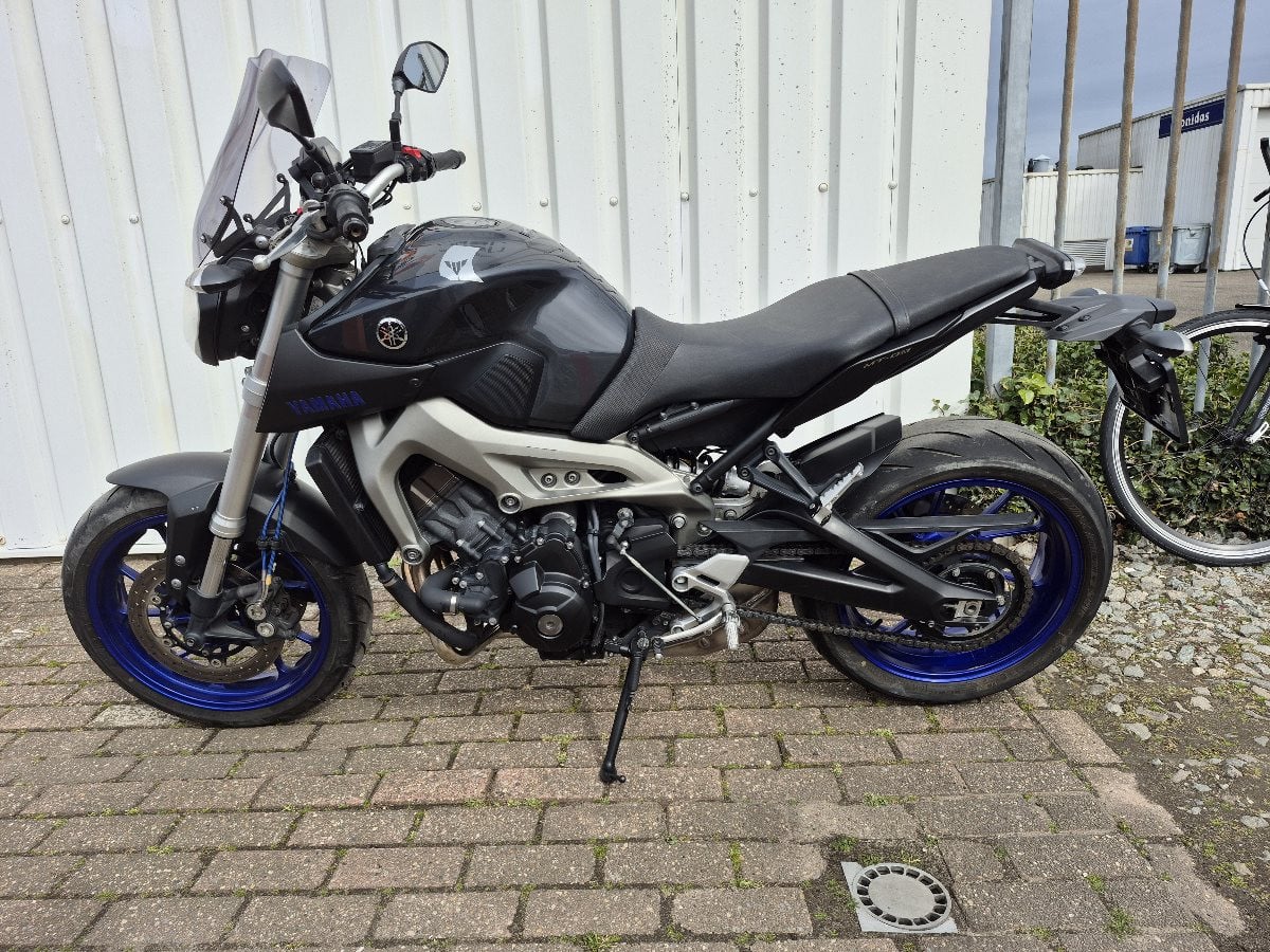 Yamaha MT-09 uit 2014, stoere naked bike