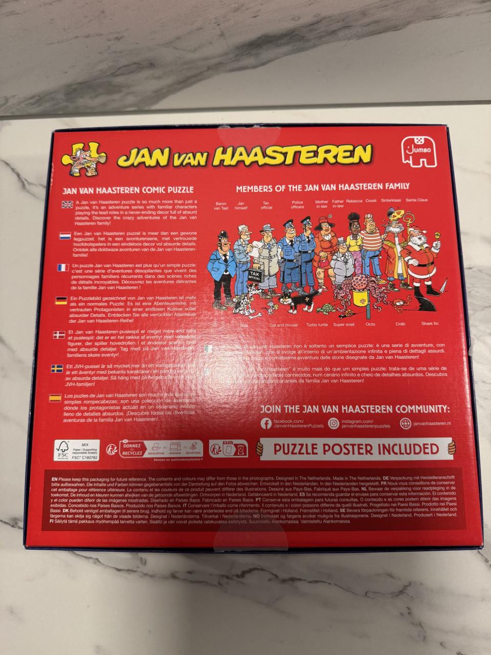 Jan van Haasteren puzzels