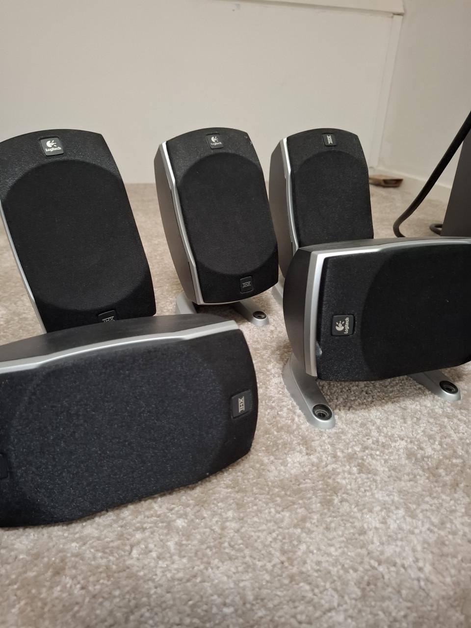 Home cinema set logitech