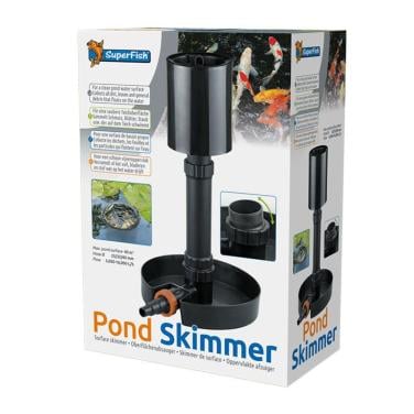 Superfish Pond Skimmer tegen blad of vuil op het water