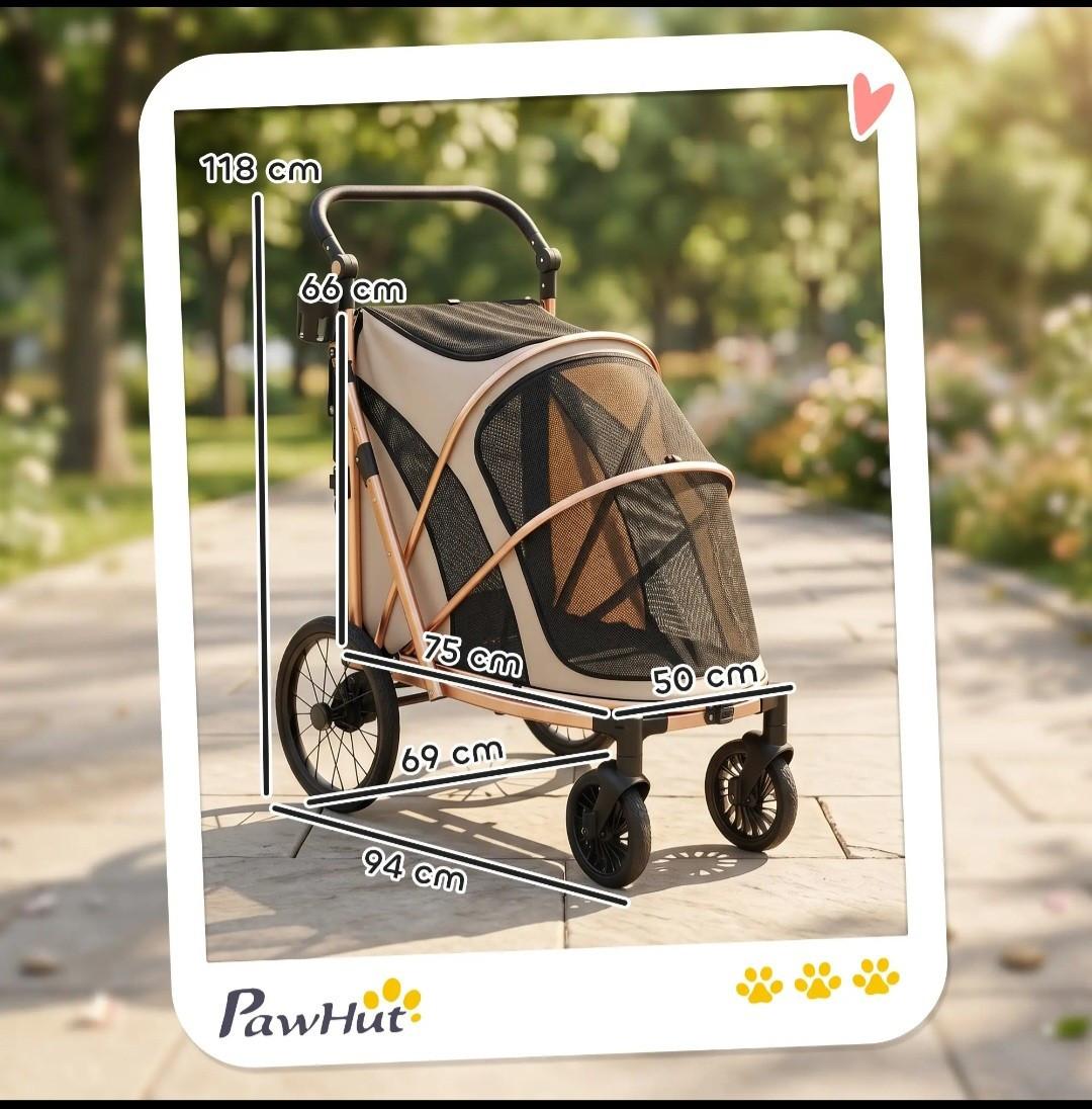NIEUW‼️Pawhut Hondenbuggy tot 20kg 6277