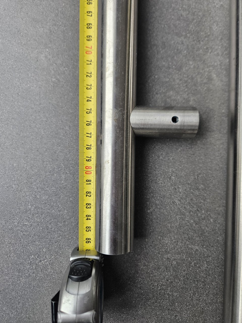 Rvs handvaten 85 cm lang