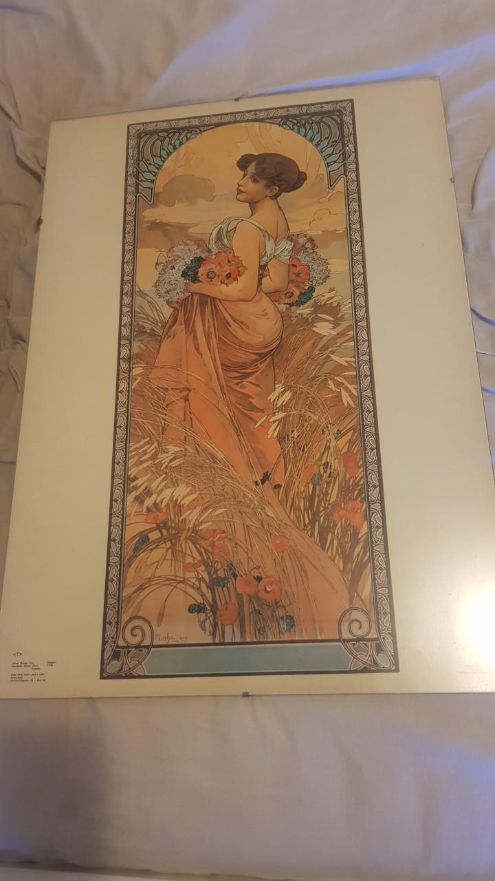 Partij tekeningen en schilderijtjes