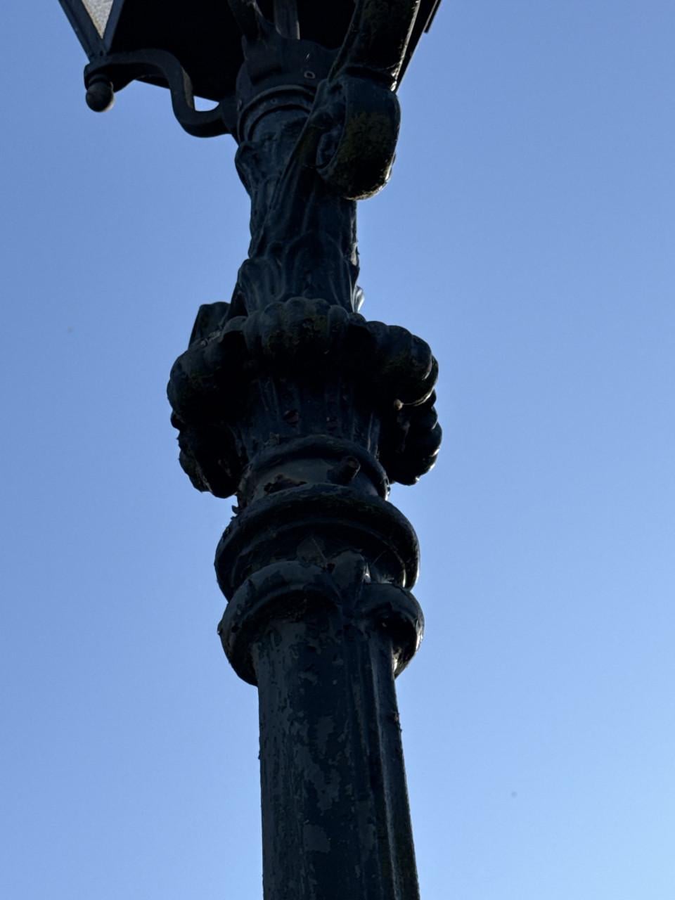 Klassieke lantaarnpaal