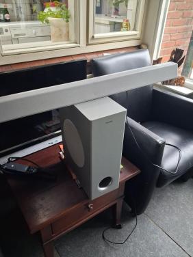 Philips soundbar met subwoofer