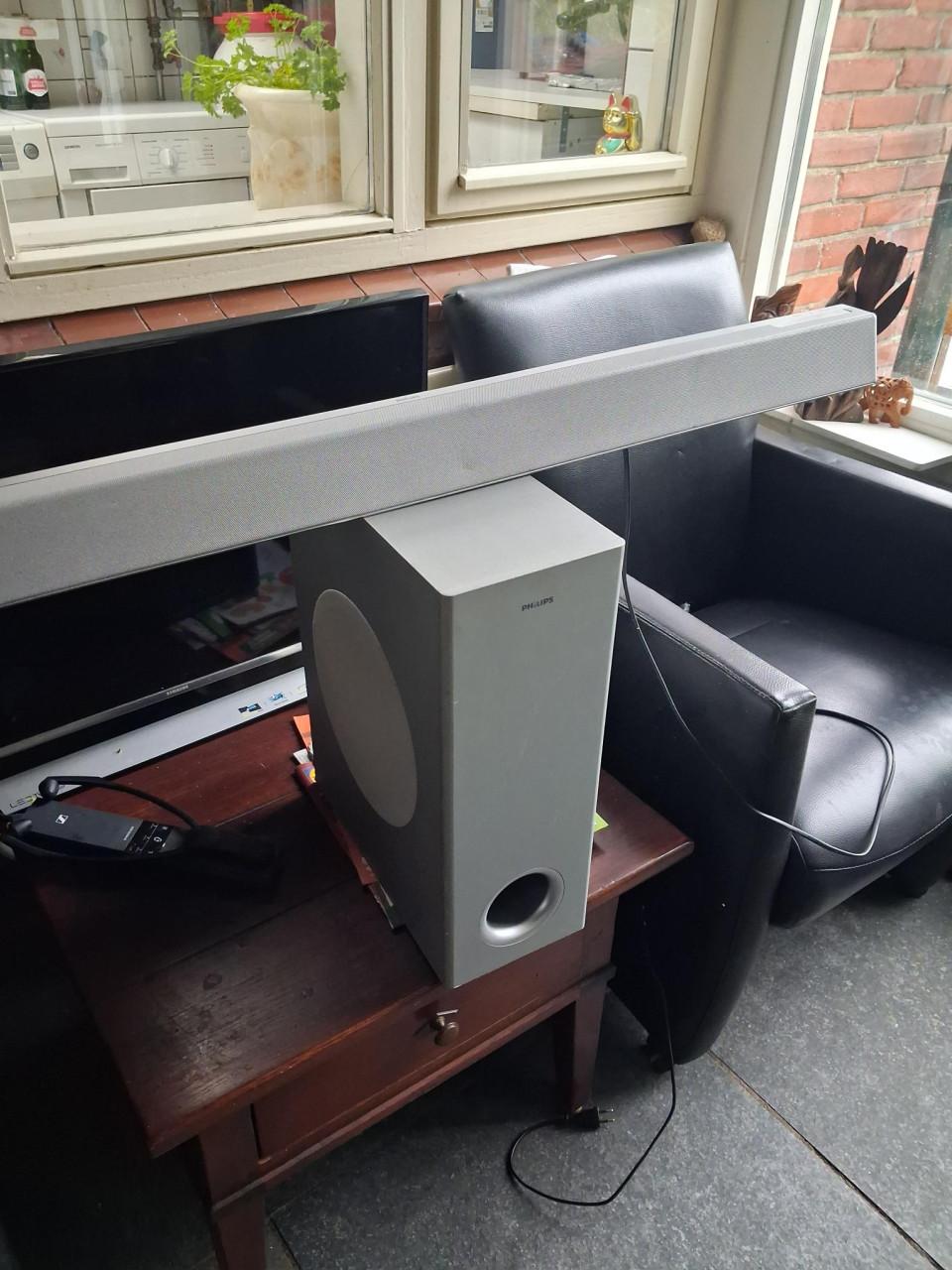 Philips soundbar met subwoofer