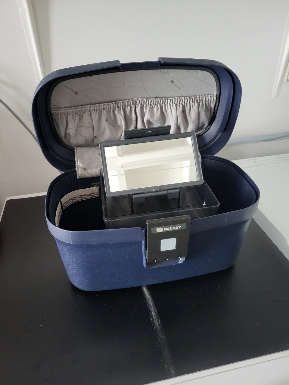 Beautycase Delsey blauw