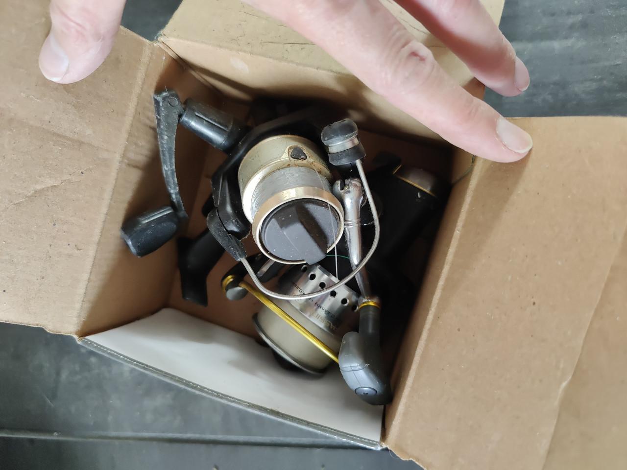 Visspullen met toebehoren