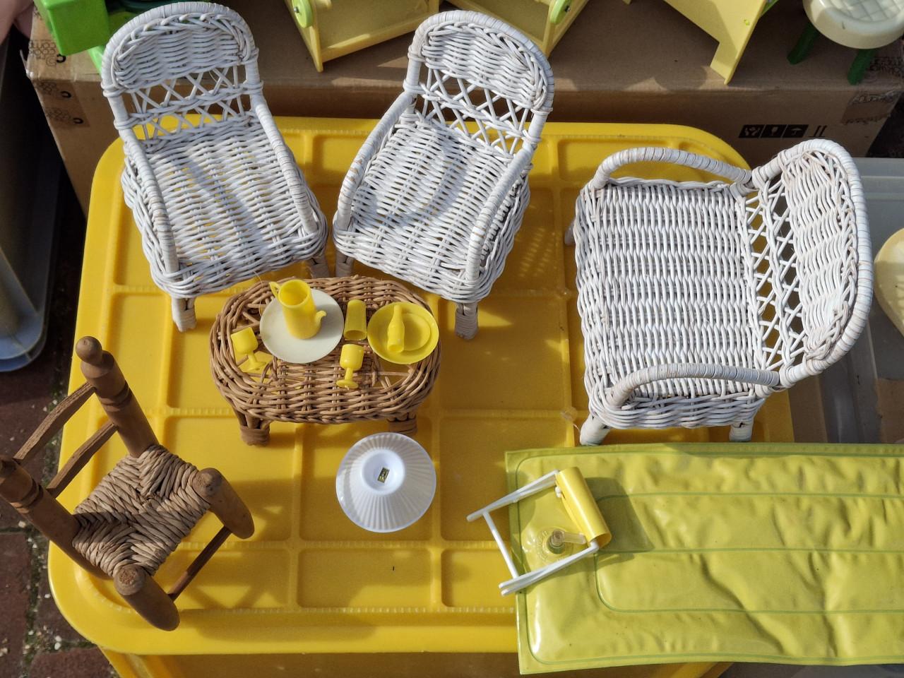 Vintage Barbie Sindy Fleur meubeltjes