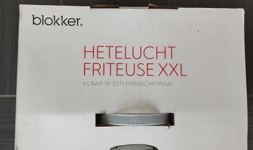 Nieuwe Blokker hetelucht friteuse XXL 1800 W / 5.5 L / 1.4 kg friet