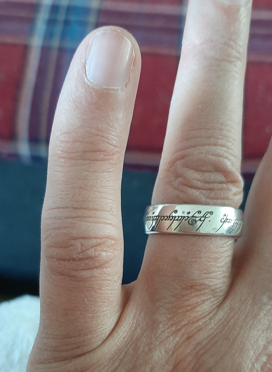 LOTR Zilveren Ring