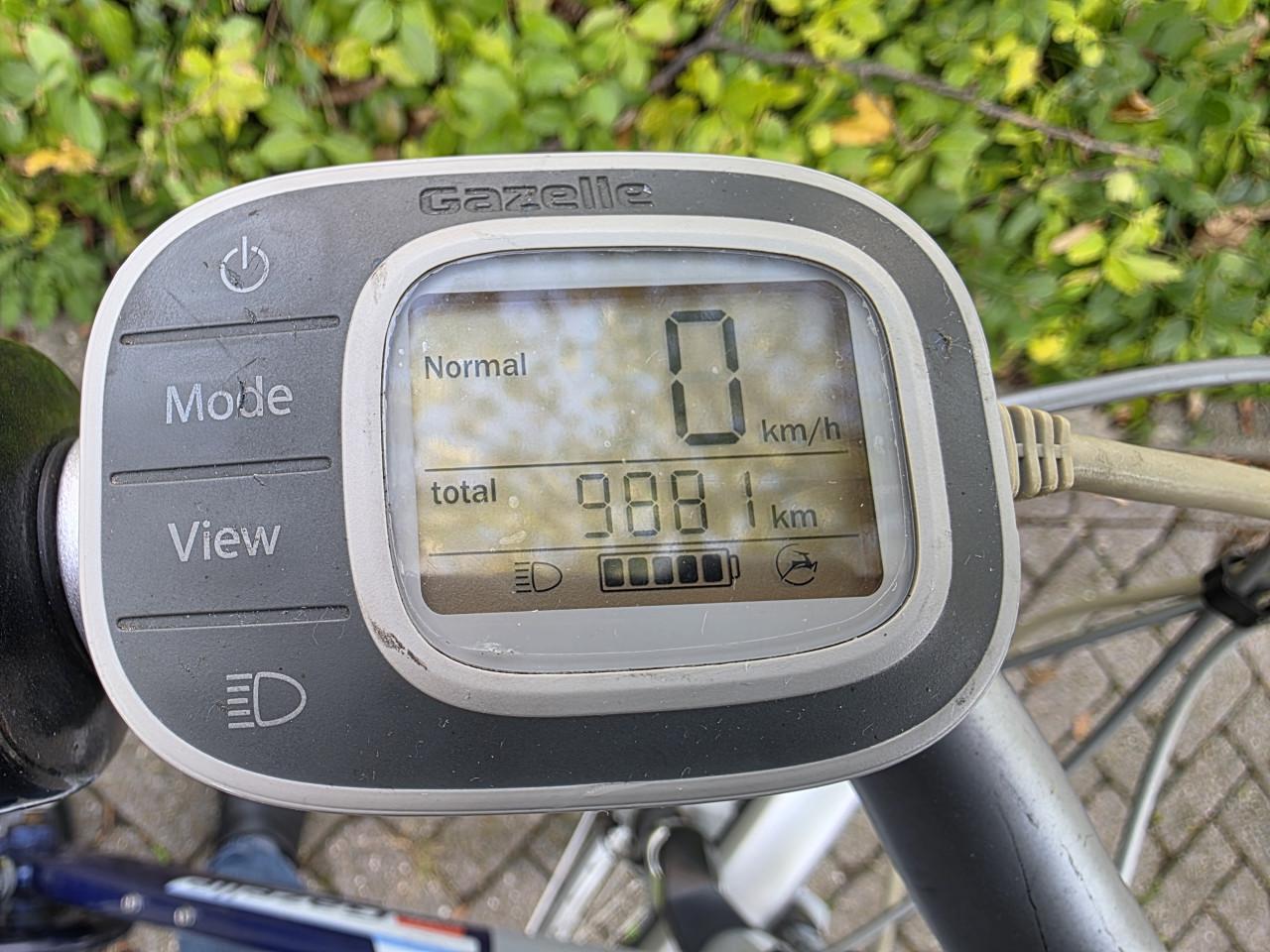 Schitterende Gazelle Orange elektrische heren fiets