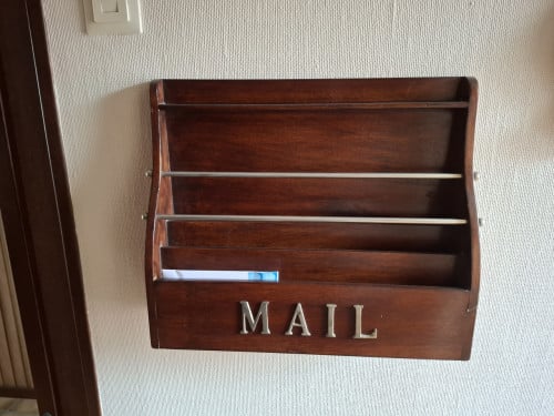 Ouderwetse mailbox