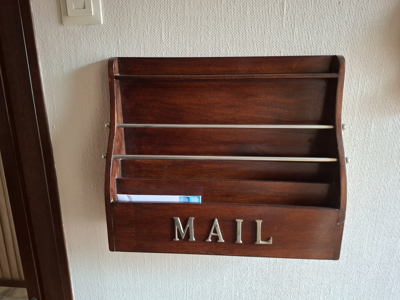 Ouderwetse mailbox