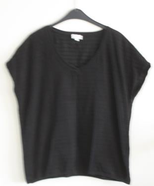 Zwart shirt maat 40