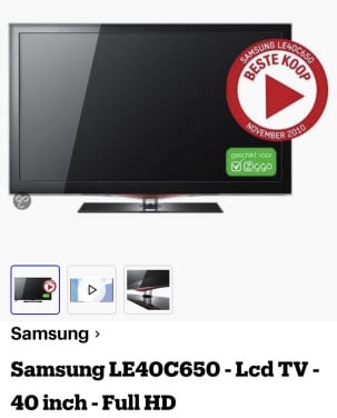 Samsung tv 40 inch