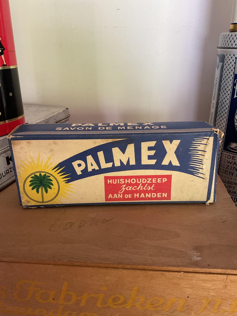 Vintage doosje Palmex zeep