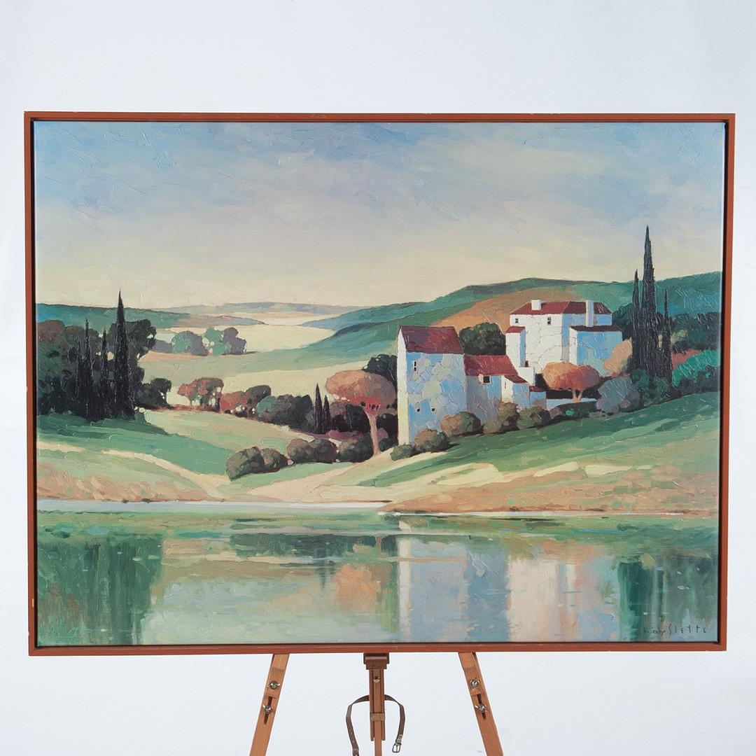 OLIEVERF OP CANVAS IKEA COLLECTIE