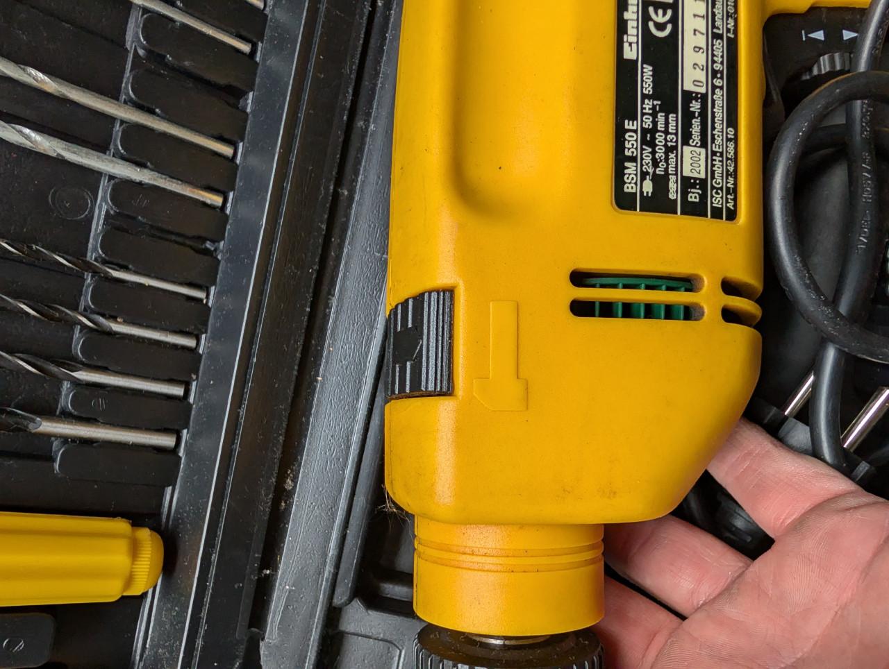 Einhell Bavaria BSM 550E Hamerboorstel