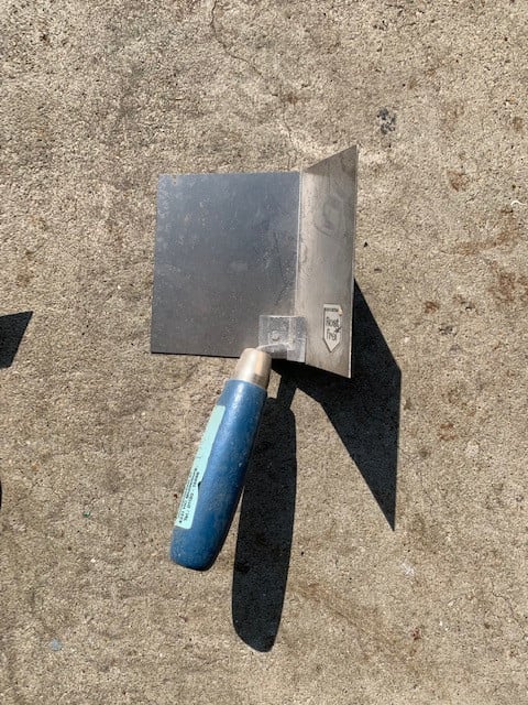 Gereedschap stukadoor (veel nieuw)