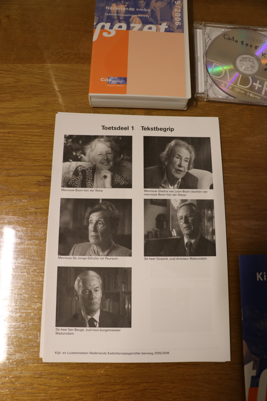 Kijk- en luistertoets Nederland Kaderberoepsgerichte leerweg 2005/2006