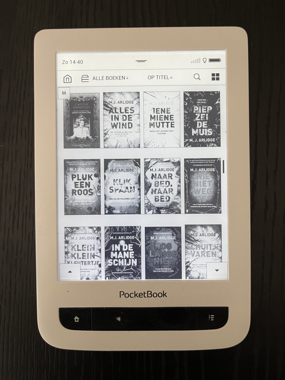 PocketBook Touch Lux 3 E-reader met 250+ boeken