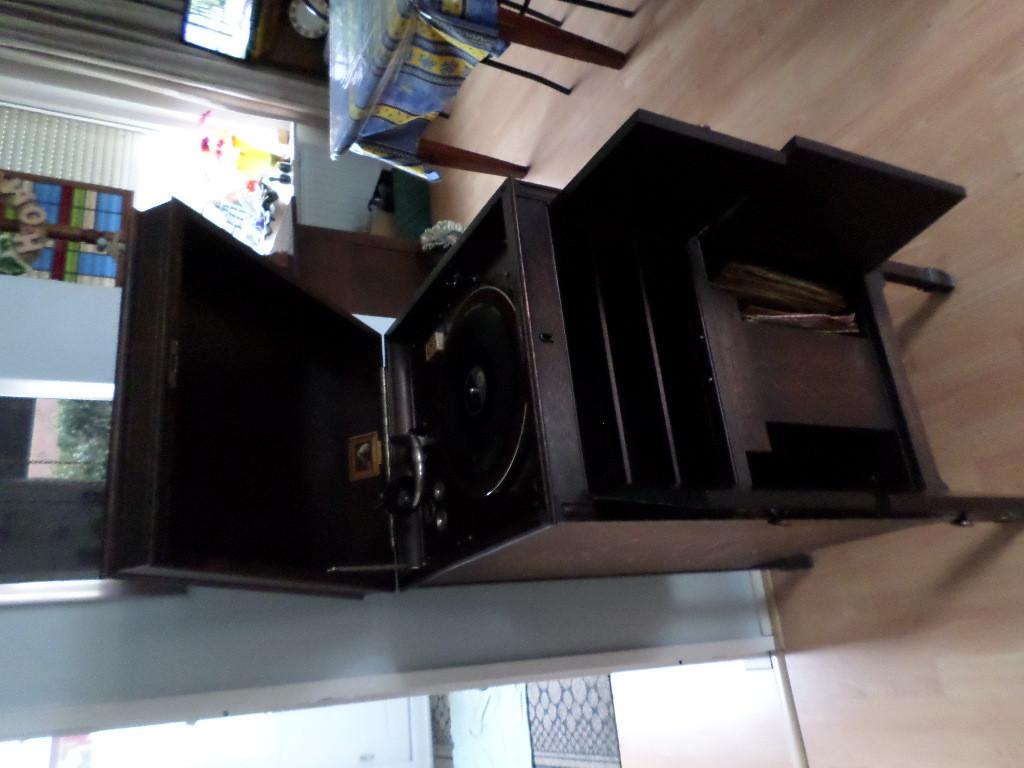 Antieke platen speler