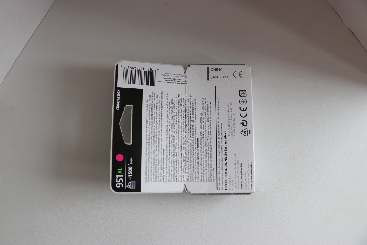 HP 951 XL rood CN047AE BGX Nieuw in de verpakking Voor HP Officejet Pro