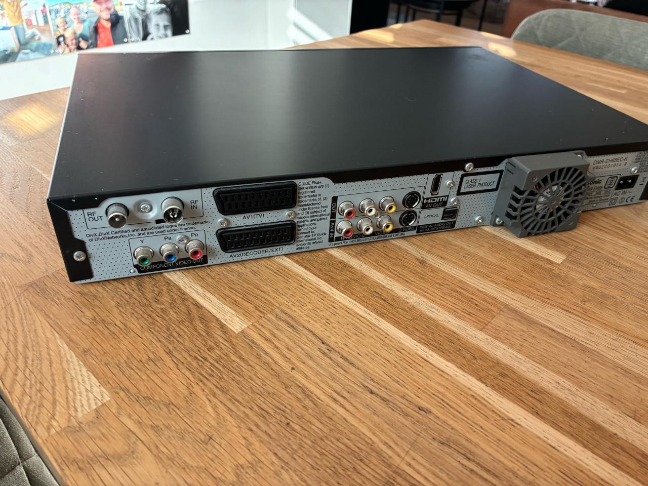 Panasonic DMR-EH65 HDD & DVD Recorder (zonder afstandsbediening)