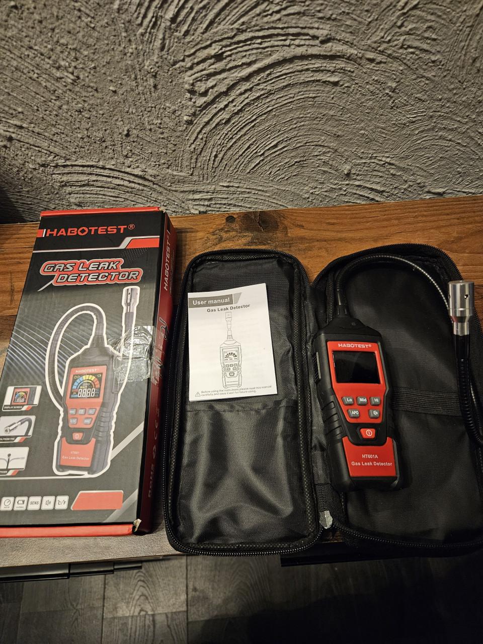 HABOTEST HT601A Gaslekdetector - Nieuw in doos