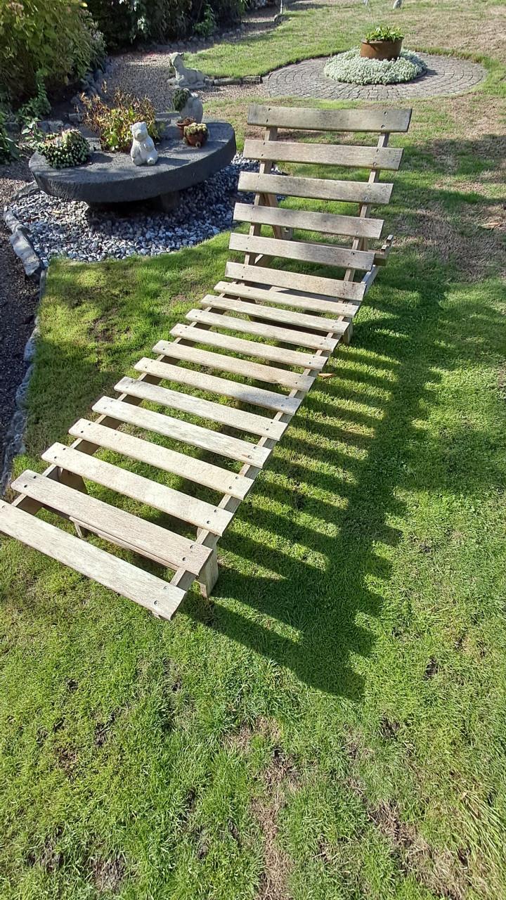 Tuinbank, verstelbaar.