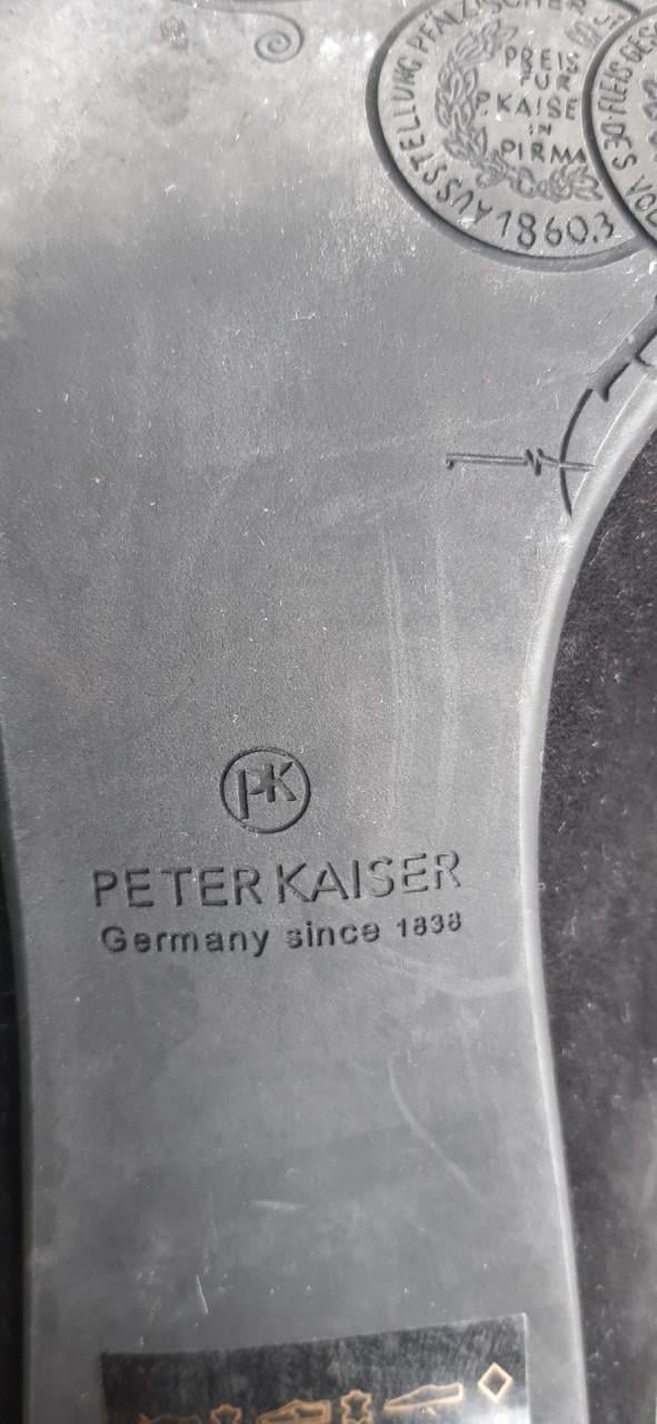 Peter Kaiser Black Pumps, Suede, maat 38, zwart