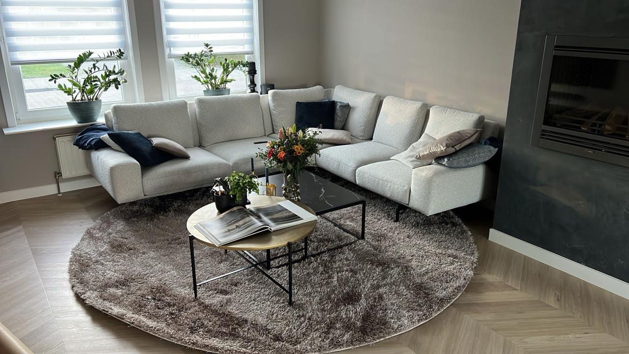 Prachtig rond kleed 300cm