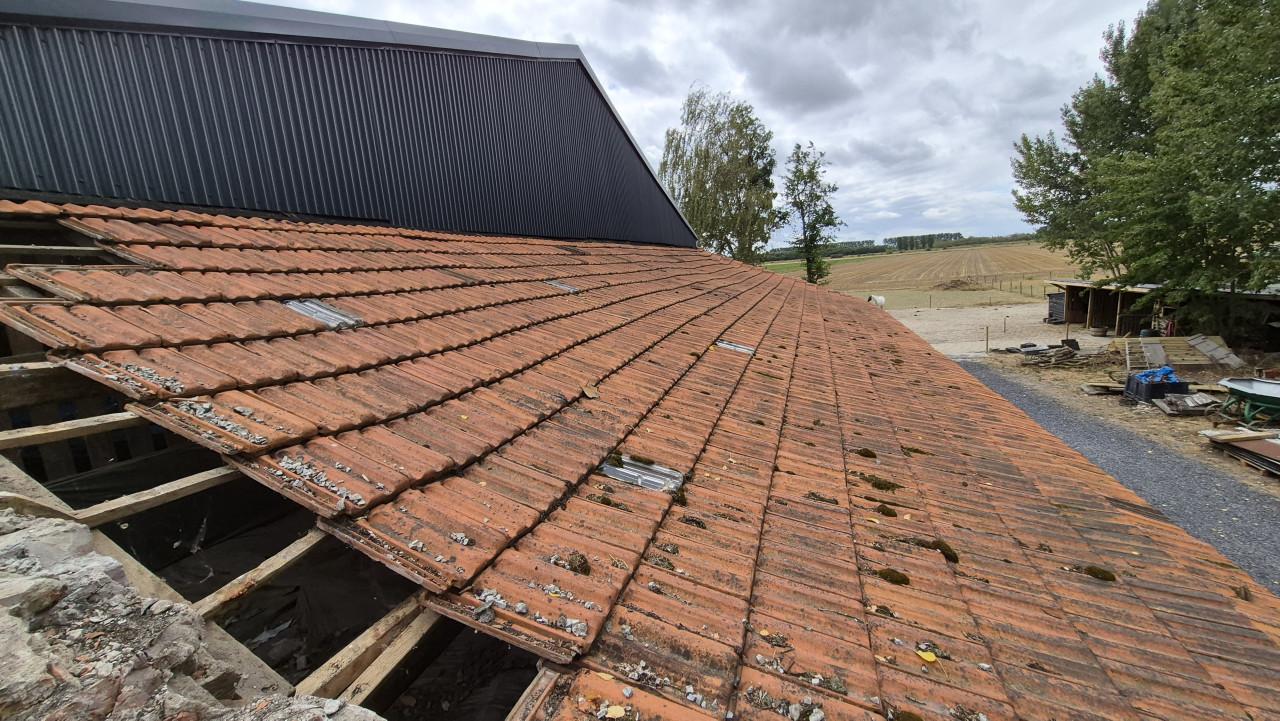 Dakpannen ca. 80 m2 Vlakke Mulden Tegelen