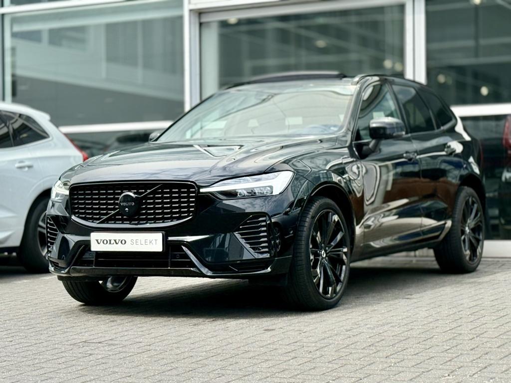 Volvo XC60 t6 398pk recharge ultra black edition| luchtvering| panodak| 360