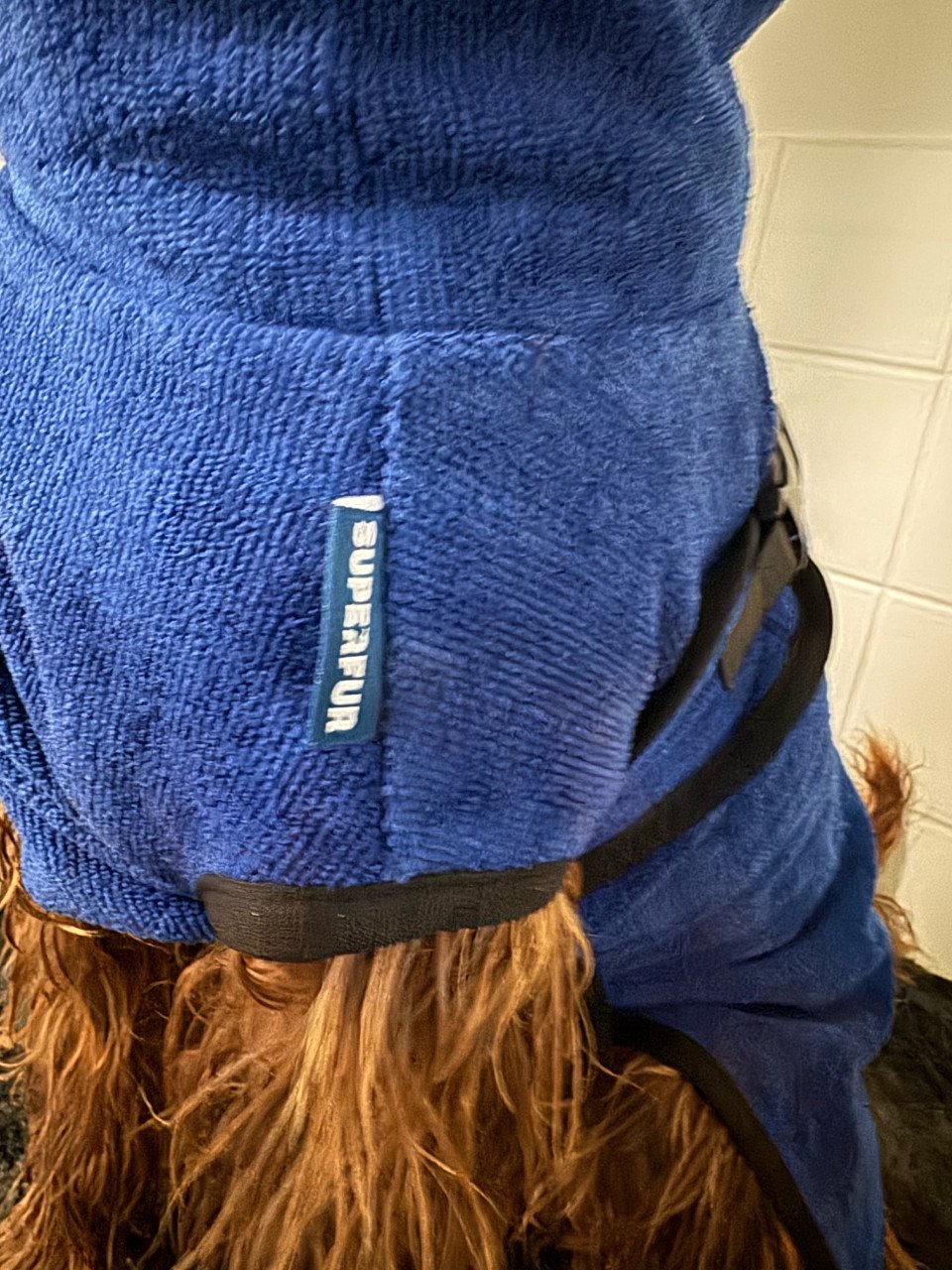 Luxe honden badjas